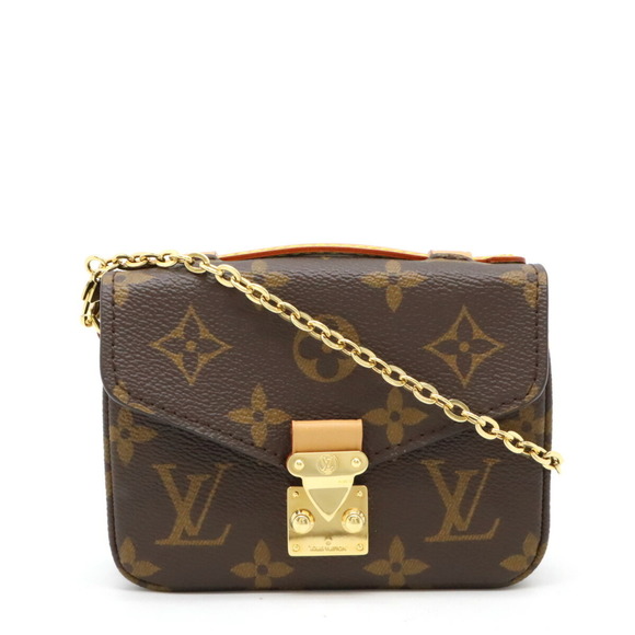 Louis Vuitton Handbags - LOUIS VUITTON Monogram Micro Metis Chain Shoulder Bag Pouch M81267